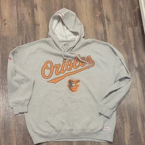 Men's Stitches-branded Baltimore Orioles hoodie
